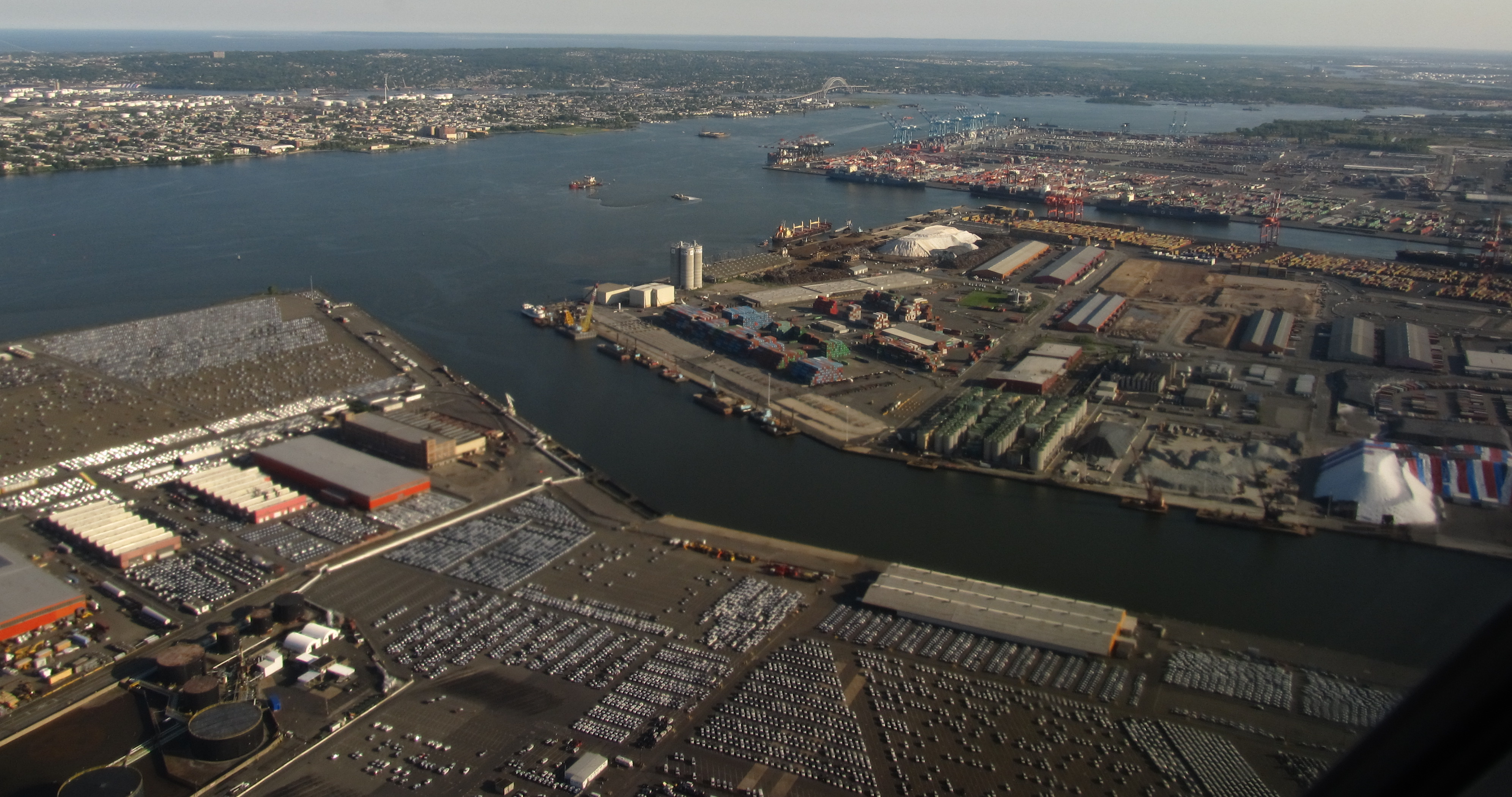 Port Newark–Elizabeth Marine Terminal aerial view
